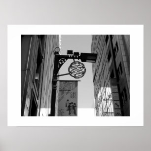 東京街灯:銀座 ポスター