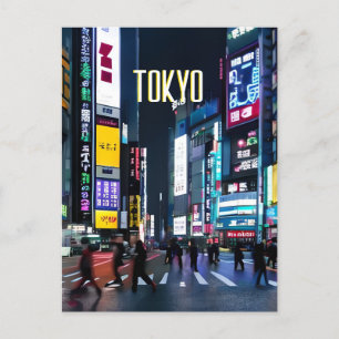 東京通りアットナイトポストカード ポストカード