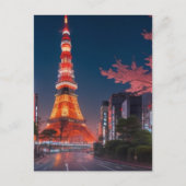 東京通りアットナイトポストカード ポストカード (正面)