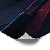 東京通りアットナイトロフィアート ポスター (角)