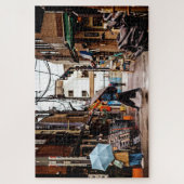 東京通りシーンジャパン傘チャレンジングおもしろい ジグソーパズル (縦)