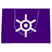 東京都国旗、日本大抱き枕 ラージペーパーバッグ (正面)