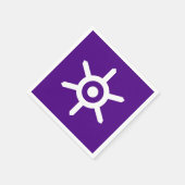 東京都国旗、日本紙ナプキンス スタンダードカクテルナプキン (角)