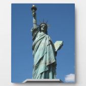 東京都大台場市の自由の女神 フォトプラーク (正面)