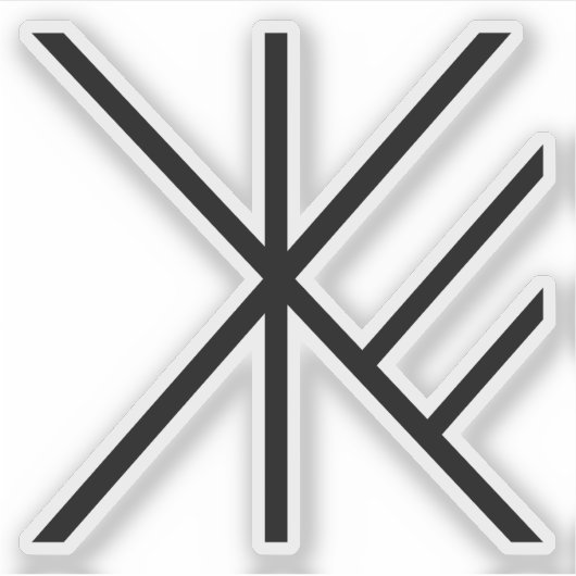 東京都杉並区のエンブレム シール (正面)
