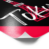 東京都港区の東京タワースケッチ フォトプリント            (角)