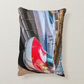 東京駅で新幹線2本 アクセントクッション (裏面(縦))