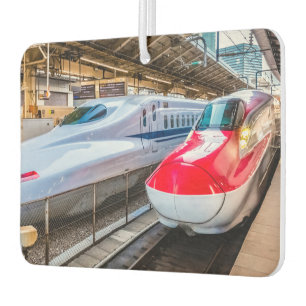 東京駅で新幹線2本 カーエアーフレッシュナー