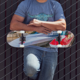 東京駅で新幹線2本 スケートボード