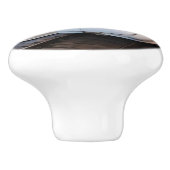 東京駅で新幹線2本 セラミックノブ (側面)