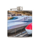 東京駅で新幹線2本 フラスク (正面)