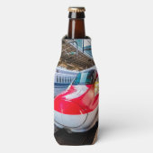 東京駅で新幹線2本 ボトルクーラー (ボトル正面)