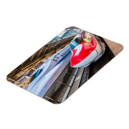 東京駅で新幹線2本 マグネット