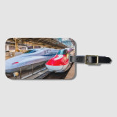東京駅で新幹線2本 ラゲッジタグ (正面横)
