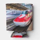 東京駅で新幹線2本 缶クーラー (裏面)