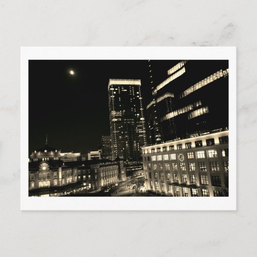 東京駅アットナイトポストカード ポストカード (正面)