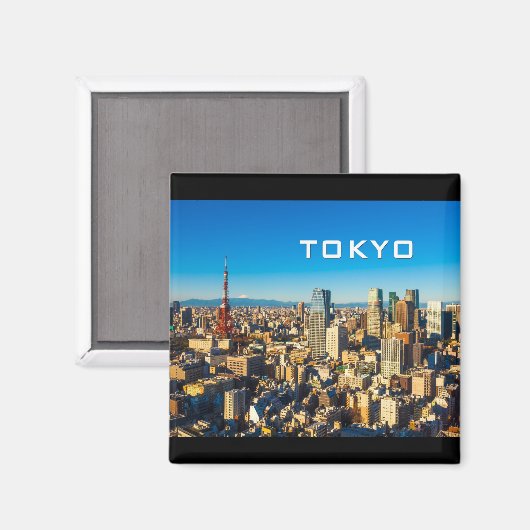 東京001C マグネット (正面/裏面)