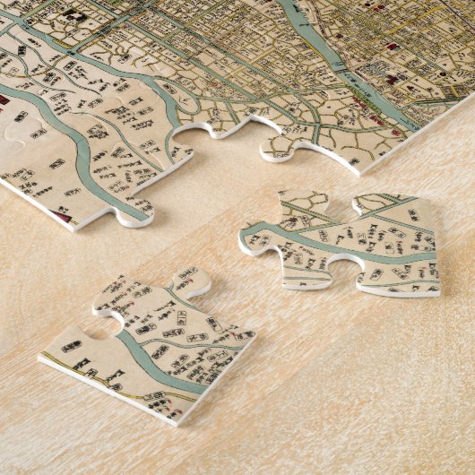 東京1854年 ジグソーパズル (側面)