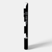 東京 – アーバンカッコいいスタイル白黒カバー Case-Mate iPhoneケース (裏面 / 左)