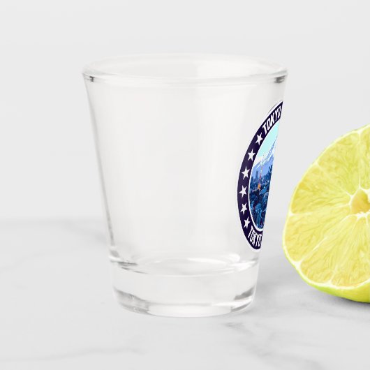 東京 ショットグラス (左)