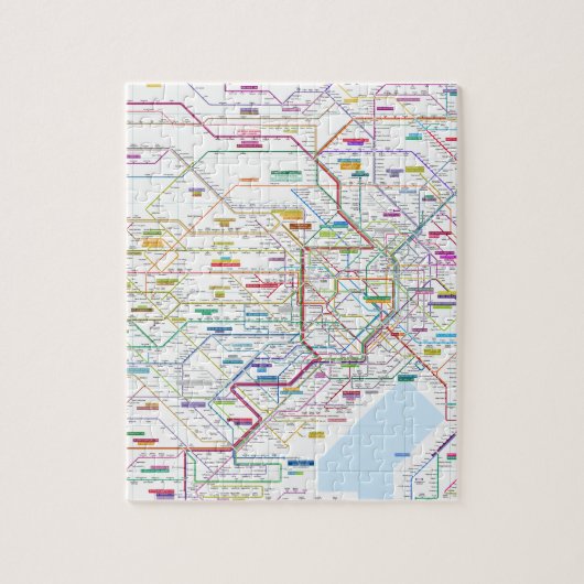 東京 ジグソーパズル (縦)