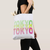 東京 トートバッグ (クローズアップ)