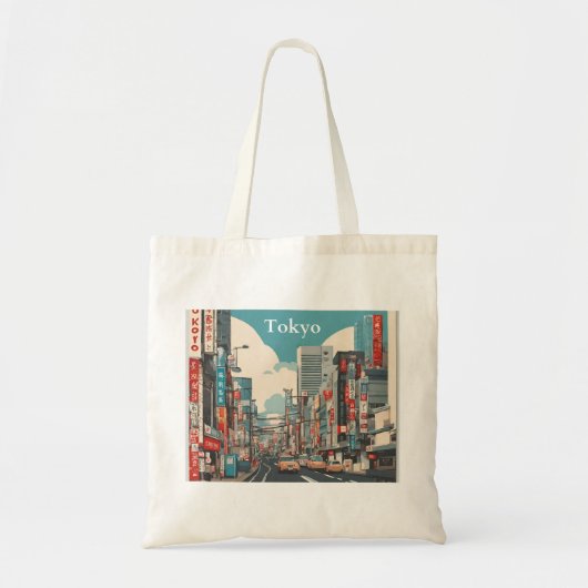 東京 トートバッグ (正面)