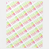 東京 フリースブランケット (正面)