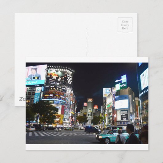 東京 ポストカード (正面/裏面)