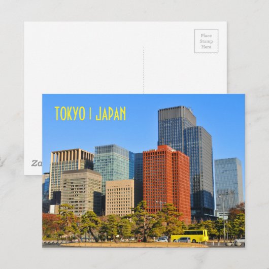 東京 ポストカード (正面/裏面)