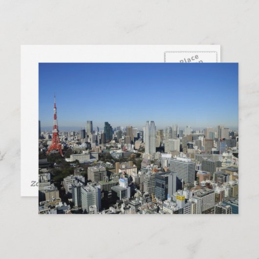 東京 ポストカード (正面/裏面)
