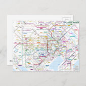 東京 ポストカード (正面/裏面)