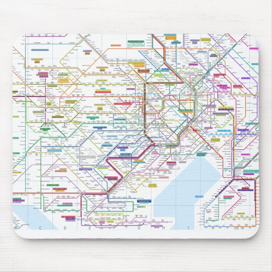 東京 マウスパッド (正面)