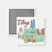 東京 マグネット (正面/裏面)