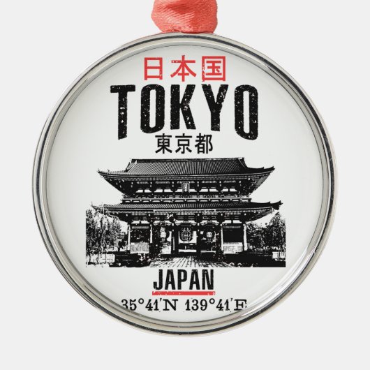 東京 メタルオーナメント (正面)