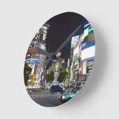 東京 ラウンド壁時計 (傾斜)
