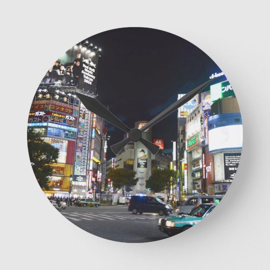 東京 ラウンド壁時計 (正面)