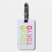 東京 ラゲッジタグ (裏面縦)