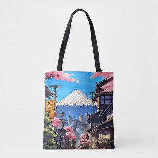 東京 富士山 トートバッグ