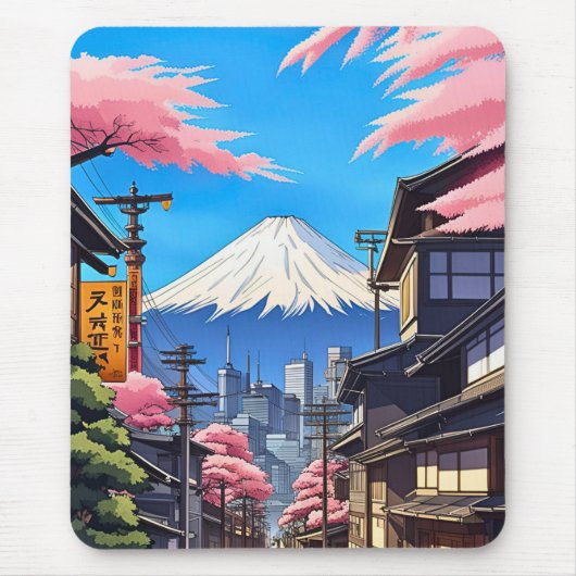 東京 富士山  マウスパッド (正面)