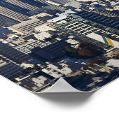 東京・新宿地区スカイライン、山富士 ポスター (角)