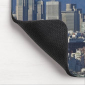 東京・新宿地区スカイライン、山富士 マウスパッド (コーナー)