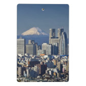 東京·新宿地区スカイライン·山富士 ミニクリップボード (裏面)