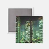 東京・新宿夜景 マグネット (正面/裏面)