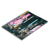 東京・日本のナイトライフ写真 ノートブック (左側)