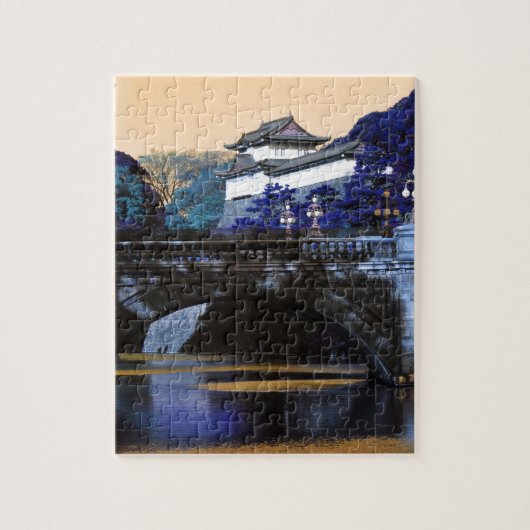 東京、日本の帝国宮殿 ジグソーパズル (縦)