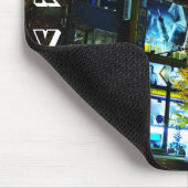 東京、日本のAkihabara (電気都市) マウスパッド (コーナー)