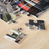 東京、日本のShinjuku地区 ジグソーパズル (側面)