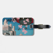 東京 日本 レトロ 日本旅行 ポスター ラゲッジタグ (裏面横)