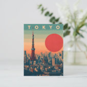 東京 日本 ヴィンテージ ポストカード (スタンド正面)